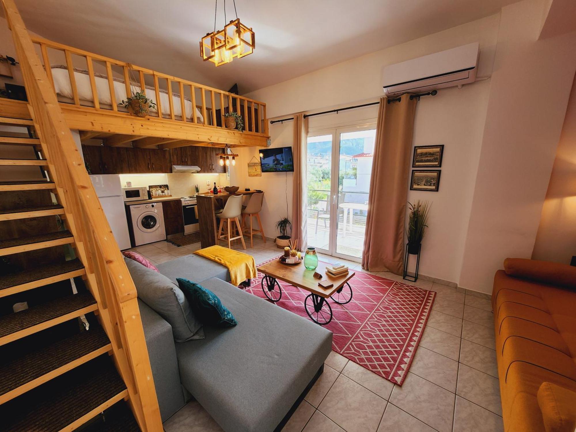 Luxury Loft Apartment Vivian Pátra Kültér fotó