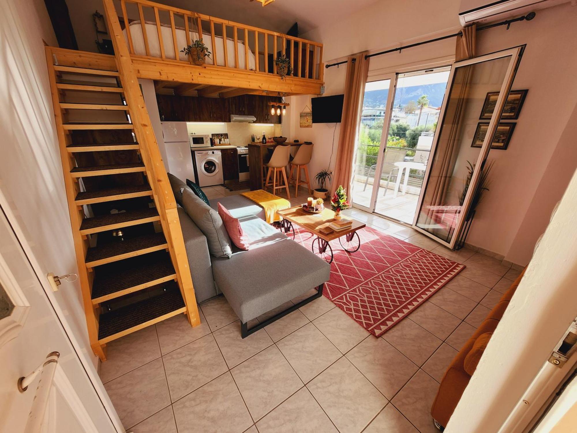 Luxury Loft Apartment Vivian Pátra Kültér fotó